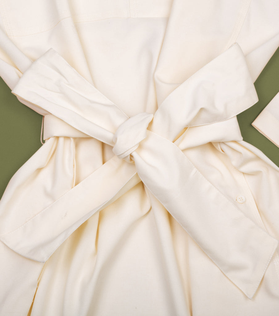 Galeries Lafayette dress: Pale Yellow cream