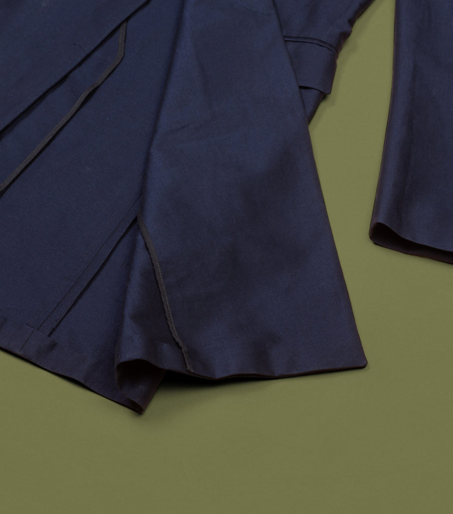 Dries Van Noten coat: Navy