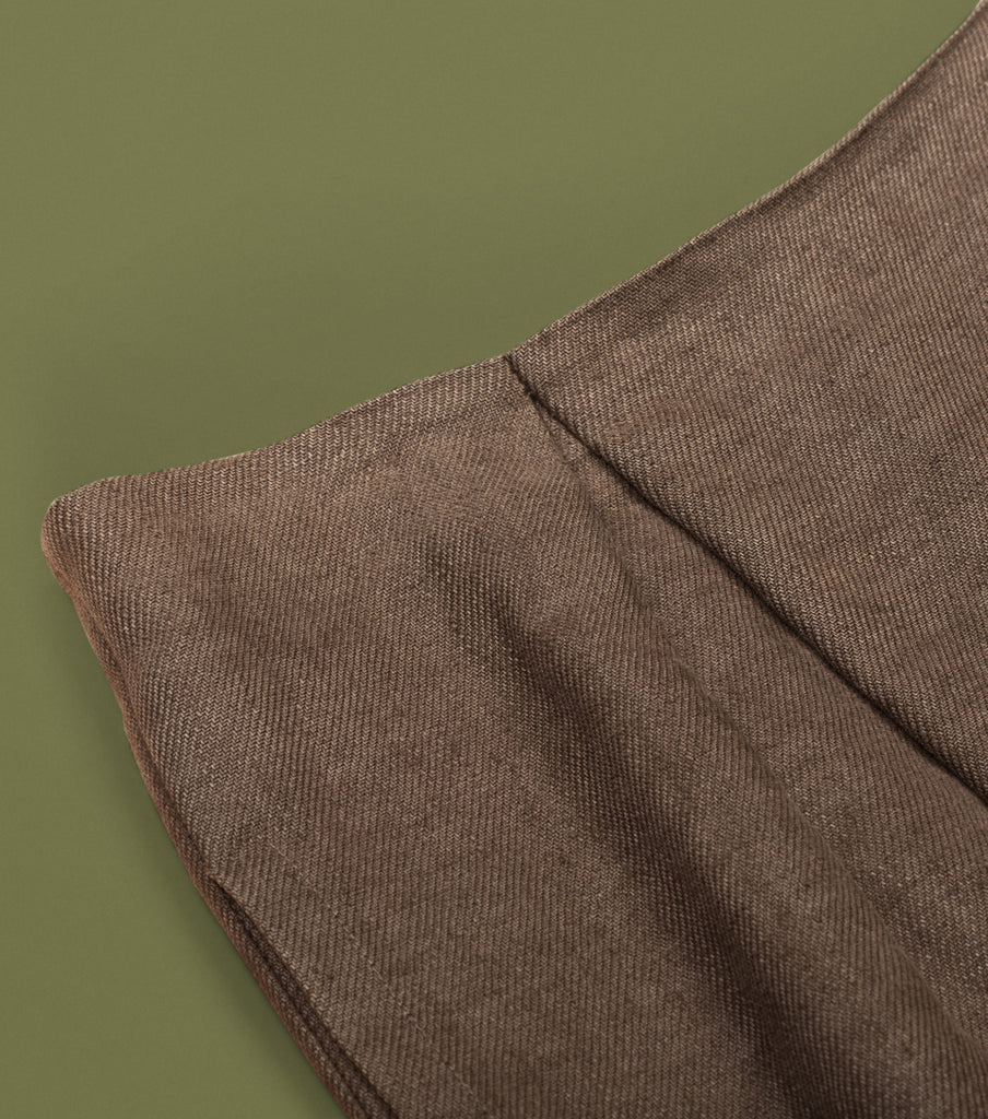 Chloe mini skirt: Brown